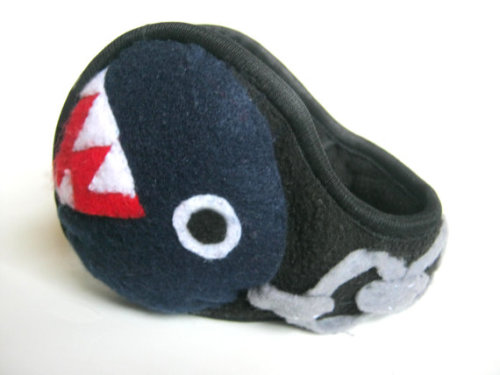 Video Game Themed Earmuffs! (I know what I want for Xmas!) Source: GothLyfe on Etsy