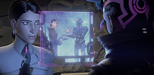 damnlettuce:  lenasoxtons:  Overwatch Animated Short | Infiltration  Boop!  