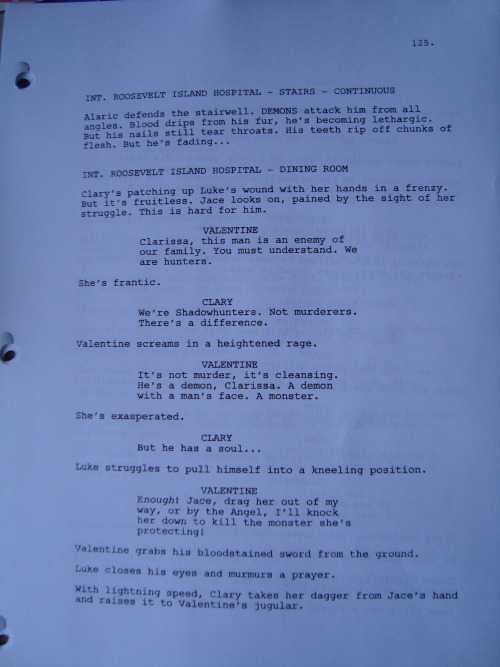 COBSPOILERS! CoB Movie Script PART 4. 