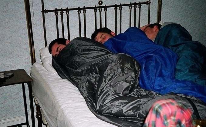 gudram:  sausagefattener:  guess where the boys are   They are in bed let them rest