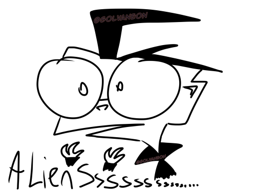 I've Been Struggling With Drawing Dib Lately But Created This Masterpiece Today