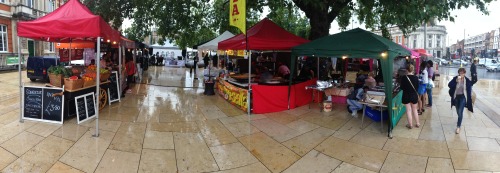 Squeeze&rsquo;s first time at Brixton night market was a big success despite the tropical storms&hel