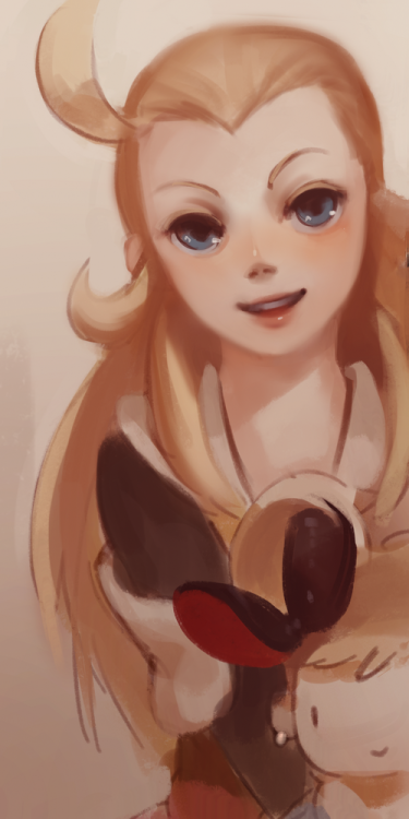 3fourdraws:Best BDFF girl, I really look forward to see her in Bravely Second~