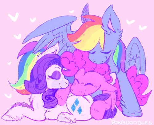 ponydoodles:~Cuddle Pile!!!~