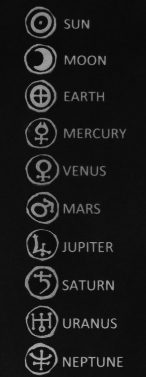 chaosophia218 - Solar System Symbols.