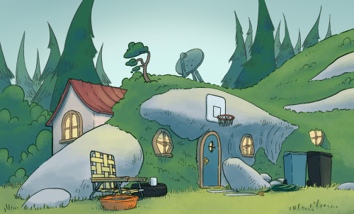 jdeperio:  I wanna live in the We Bare Bears house so bad you guys(even when i do fanart it’s of buildings what am i) 