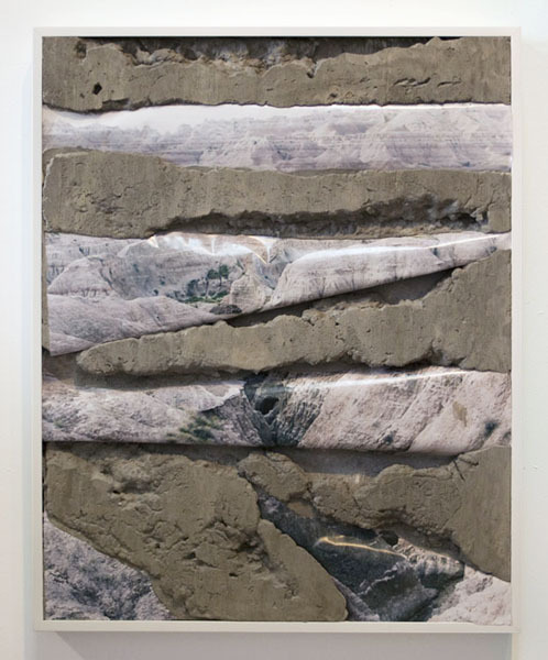 Letha Wilson, Badlands Concrete Bend, 2011
