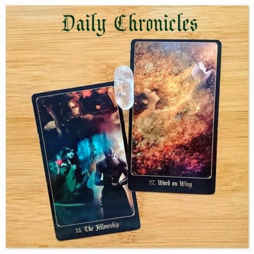 #dailychronicles for October 12th. You will hear from a friend or ally today. This can arrive in any