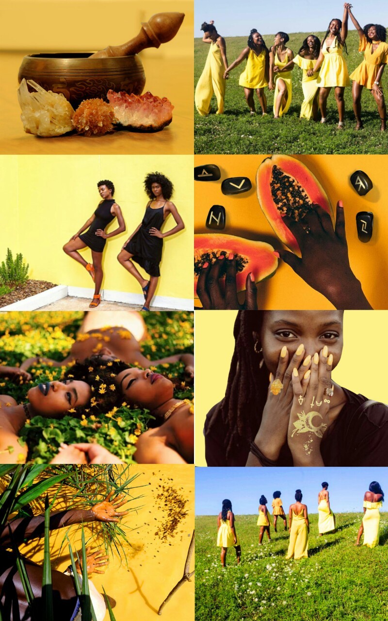 bathtime-witches-brew: afrowitch aesthetic :: coven witches ✨ ☀️ ✨