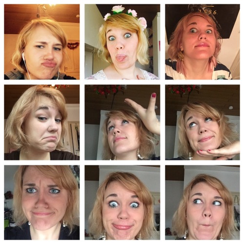sarlyneart:Said ridiculous selfies (and a few not so ridiculous) lmao Actually I SHOULD use the exag