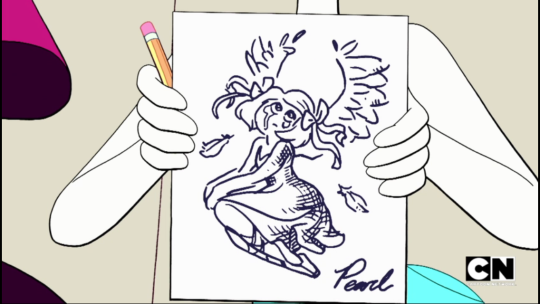 Pearl the foreshadowing artist?