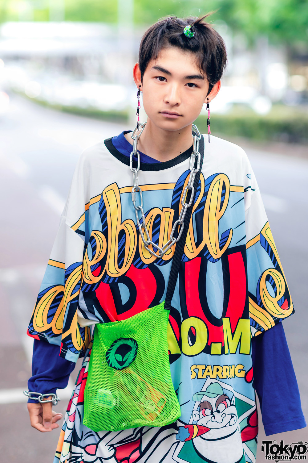 tokyo-fashion:  13-year-old Japanese Jr. high school student Towa on the street in