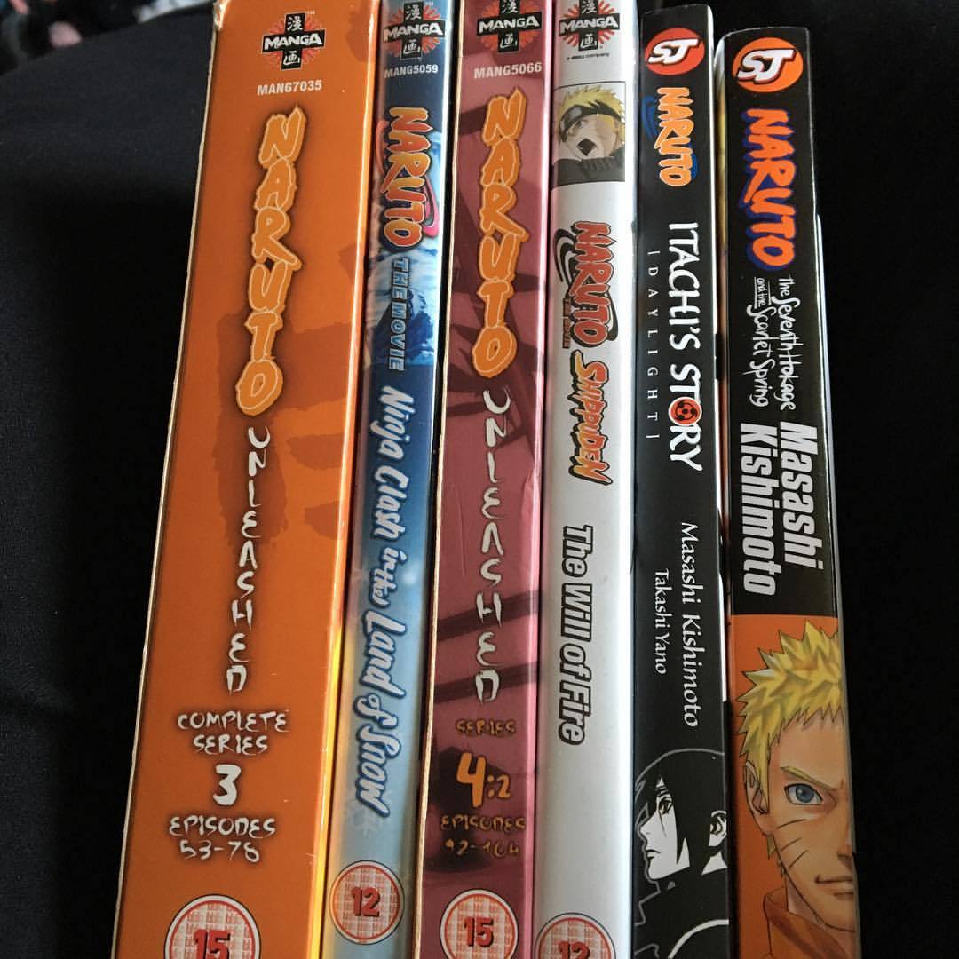 Houston we have a problem. Jumping back into an #anime #manga franchise after a some years makes this happen. All bought in the one day, cost about £20 in total. So that’s a good thing, right? #naruto #narutoshippuden #narutounleashed #itatchiuchiha...