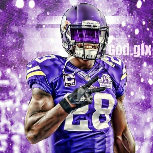 Adrian Peterson aka Beast. #MNVikings #AdrianPeterson28 @adrianpeterson @vikings @usbankstadium (at 