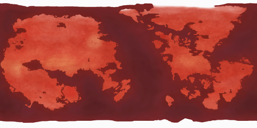 intuitive-revelations: Since people seemed to quite like my last one, here’s another WIP: a somewhat simple spherical map of Gallifrey’s whole surface. The middle of the design was directly based on Gallifrey’s landmasses as they appeared in The