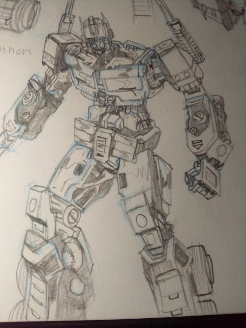 Some Optimus Prime Sketches!