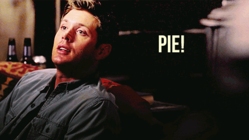 imperfectcas:  Happy pie Pi day, Dean Winchester! (x) 