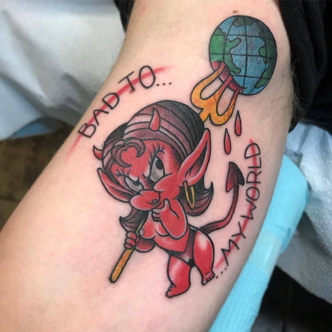 the little devil tattoo