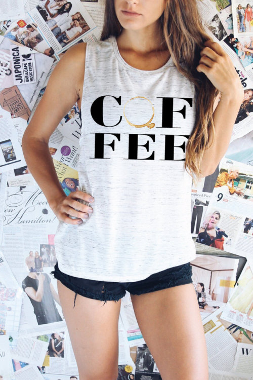 yourcoffeeguru:COFFEE TANK TOP // FloatingPandas