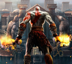 demon1369:  Kratos about to kick some ass