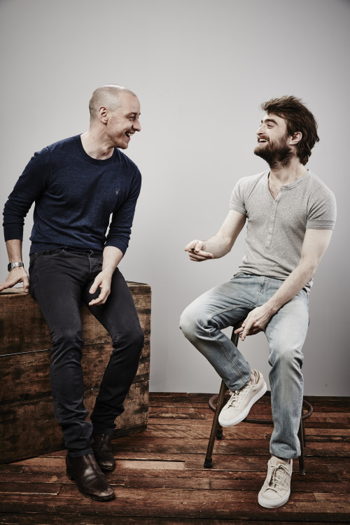 James McAvoy w/ Daniel Radcliffe by Maarten de Boer, July 2015 [HQ×31] pt.5