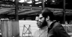 jackkerrouac:   Jack Kerouac &amp; Allen Ginsberg in NYC (1959) [x]  