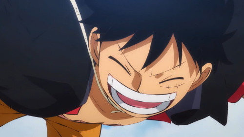 I’M LITERALLY CRYING PEOPLE DID YOU SEE WHAT TOEI DID????? NAMI CALLING LUFFY AND LUFFY TURNIN