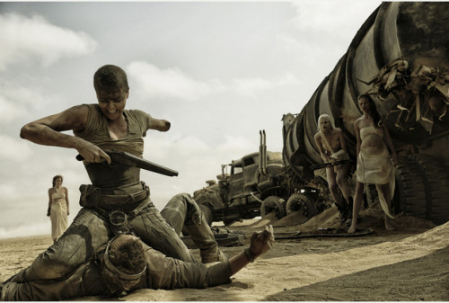 bitch-media:The women of Mad Max.New film Mad Max: Fury Road revolves not around Max, but around Cha
