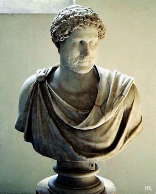 hadrian6: Bust of Hadrian. 76-138.AD. Roman.  National  Archaeological Museum. Naples. htt