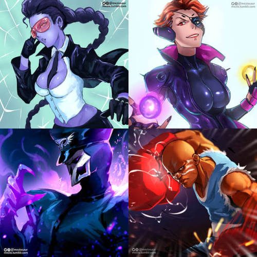 Overwatch x Street Fighter crossoverIf you want to buy art prints you can find them on my online sho