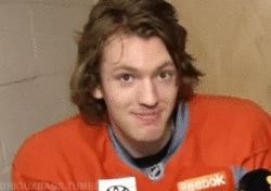 Shanabans — That awkward moment when Sean Couturier has the