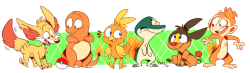 shuffahlong:  I MADE SUM POKEMANZ, ENJOYYYY ~NOEL ;7;