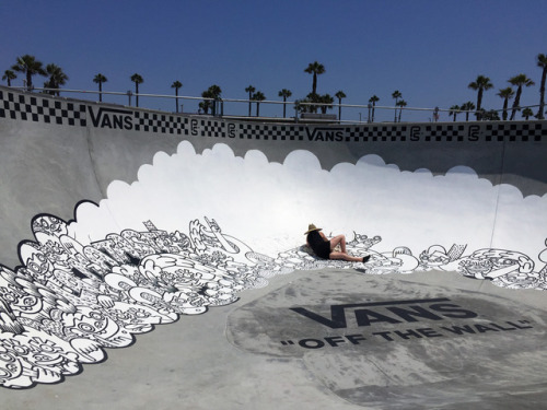 houseofvans: VANS US OPEN | PAINTING THE SKATE COURSE| DAY 2 Day 2 of painting the skate course fo