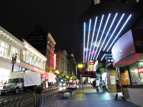 A giant tanning bed in Union Square!