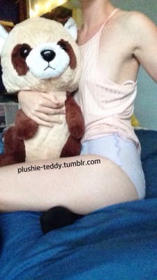 Plushie-Teddy:  Tanuki And I Had Lots Of Fun Last Night🌙 We Got A Little Bit Naughty