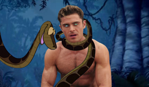 Zac Efron Hypnotized By Kaa