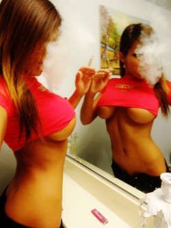 madisonivy420:  Fillin this room with #GanjaClouds…Visions