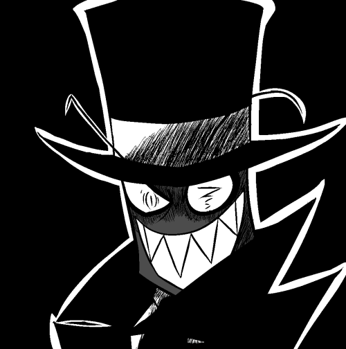 fabulousahoy: Black Hat’s Charming Smile. Art by me. 