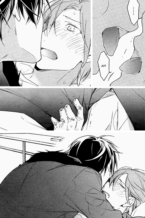 Edi's reading yaoi