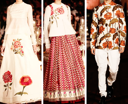 baawri:  clothes I wish I had.   Rohit Bal Autumn/Winter Collection 2014 at Wills
