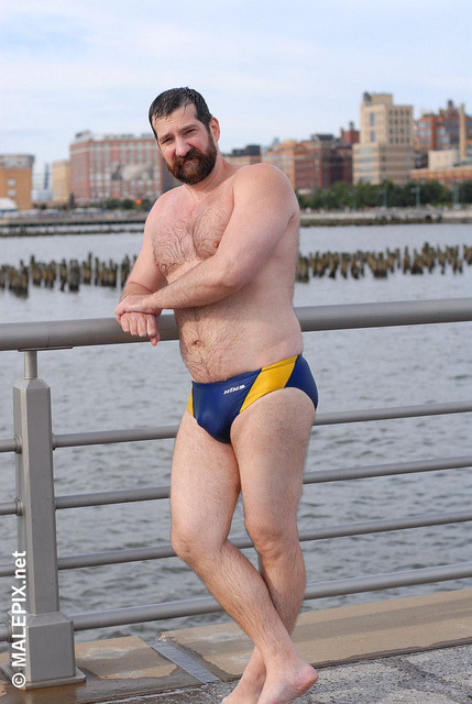 swim-daddy:  Speedo Daddy (by JeffBearNYC)