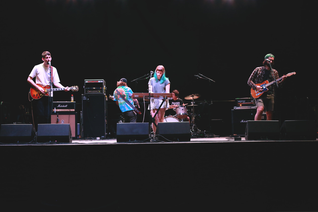 dressingcold:  Tigers Jaw soundcheck Union Transfer Philadelphia, PA 6/16/14 Photos