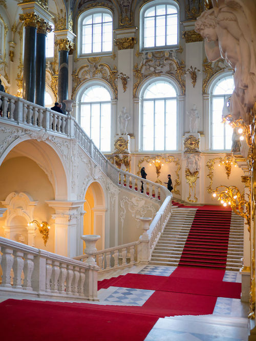 thestandrewknot:  The Jordan Staircase at the Winter Palace, St. Petersburg. 