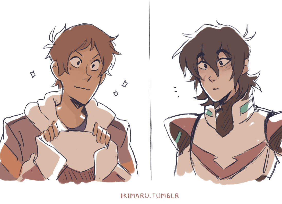 so the headcanon of Lance saving Keith’s jacket from the castle is cute but this