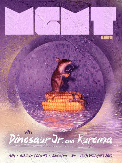 Here is my experimental entry into the MGMT Poster design competition, to promote their show in Broo