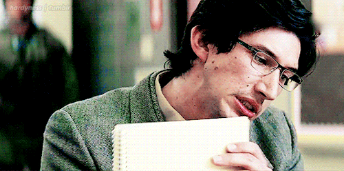 reyloworld: reylosanctuary: hardyness:  Adam Driver/Paul Sevier + the dork side in number Oh he