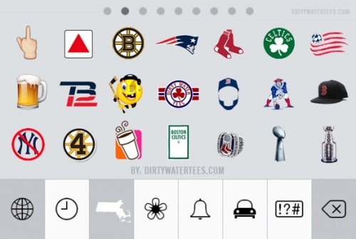 Need these Boston emojis.