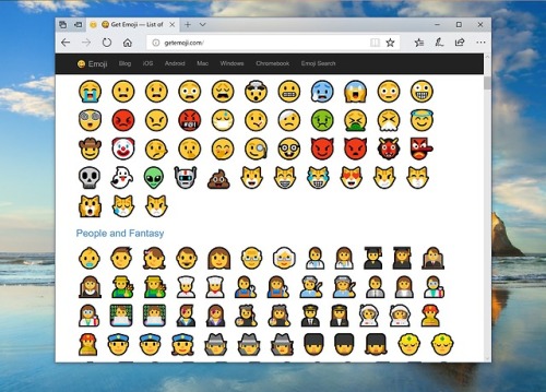 Emojis on Mac vs Windows in 2018Copy and paste any emoji from getemoji.com