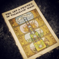 honeyed:  Let’s make some talismans! When I was in middle school I made so many from this book. Sort of want to do t again to come up with some sort of esoteric signature.  #talisman #occult #occultbooks #vintagebooks