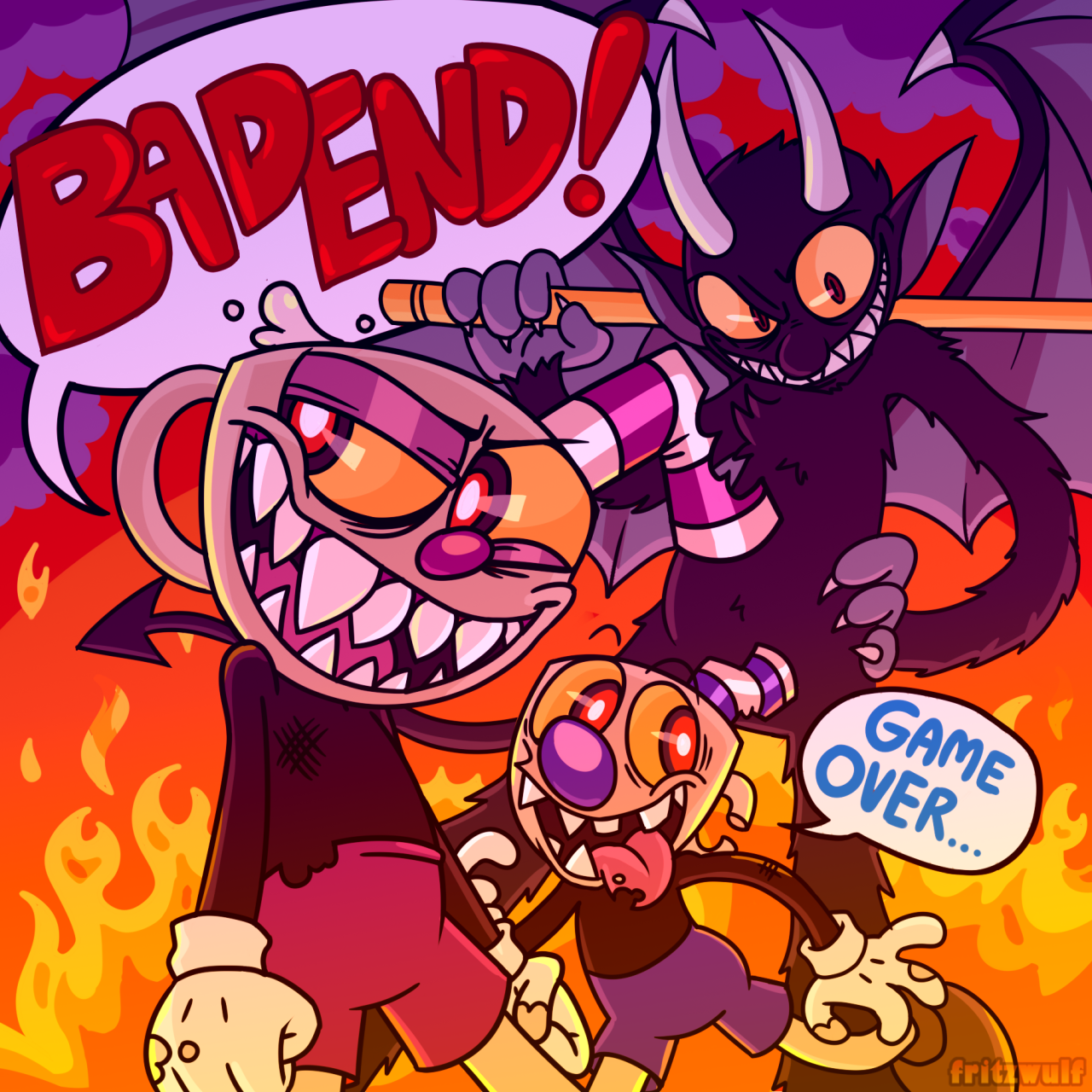 The CUPHEAD Show! Characters: Good to Evil ☕ 